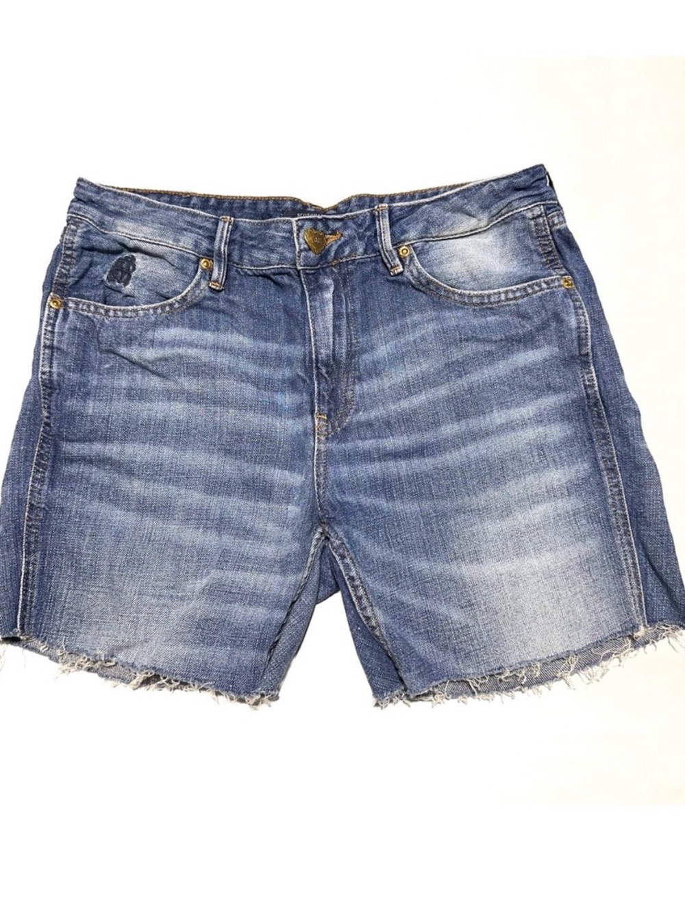 SCOTCH & SODA Bandit Denim Cutoff Shorts Festival Indie Boho Jean